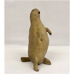 Vintage Cochiti Folk Art Pottery Animal