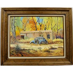 Framed Matted Original Painting - Gary Norris