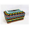 Image 1 : Hand Beaded Hinged Box - Kills Thunder