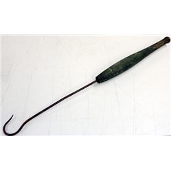 Antique Wooden Handled Fishing Gaff