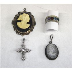 Collection of Gold and Silver Jewelry