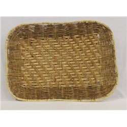 1920  Antique Hopi Piki Woven Tray Basket