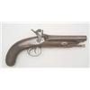 Image 1 : A mid 19th century sidelock side by side percussion cap pistol, the lock signed Willett Lynn, 30i...