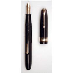 Conway Stewart No.100 in black with triple cap bands and large Conway Stewart Duro nib 14ct (1) £...