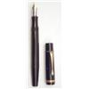 Image 1 : Montblanc No.1349 in black with two tone 14ct Montblanc nib and gold filled trim £100-200...