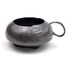 Image 1 : A Liberty's Tudric sugar bowl with single handle cast with stylised organic forms, stamped BOM, 0...