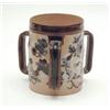 Image 1 : A Doulton Lambeth tyg with floral decoration by Mark Marshall, 6ins £200-300...