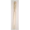 Image 1 : A Japanese carved ivory letter opener, the handle carved with a monkey and other animals, 13ins....