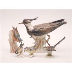 A Goebel model of a curlew and 4 others £100-150...