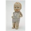 Image 1 : A Japanese bisque porcelain doll, Kewpie type in swimming costume with jointed arms, 5.5ins (fing...