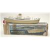 Image 1 : A Tri-ang Ocean Liner, RMS Orcades, hard plastic with electric motor, 1ft 8ins, in original box £...