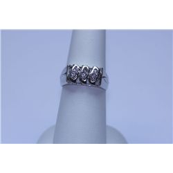 22.25 CTW CZ RING .925 STERLING SILVER