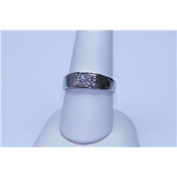 14.55 CTW CZ RING .925 STERLING SILVER