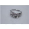 Image 1 : 25.4 CTW CZ RING .925 STERLING SILVER