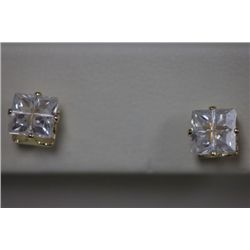 14K GOLD PLATED STUD EARRINGS