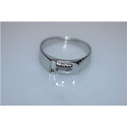 25.3 CTW CZ RING .925 STERLING SILVER