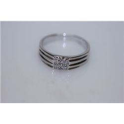 16.8 CTW CZ RING .925 STERLING SILVER