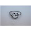 Image 1 : 19.1 CTW CZ RING .925 STERLING SILVER