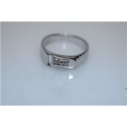 13.6 CTW CZ RING .925 STERLING SILVER