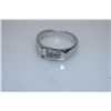 Image 1 : 13.6 CTW CZ RING .925 STERLING SILVER