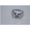 Image 1 : 24.1 CTW CZ RING .925 STERLING SILVER