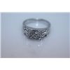 Image 1 : 25.8 CTW CZ RING .925 STERLING SILVER