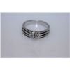 Image 1 : 15.4 CTW CZ RING .925 STERLING SILVER