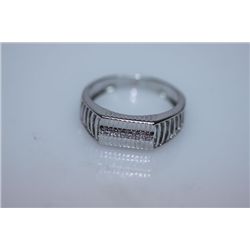 14.9 CTW CZ RING .925 STERLING SILVER