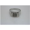 Image 1 : 18.3 CTW CZ RING .925 STERLING SILVER