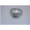 Image 1 : 17.5 CTW CZ RING .925 STERLING SILVER