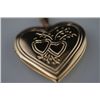 Image 1 : HEART SHAPE PICTURE PENDANT 14K GOLD PLATED (BIG)