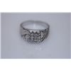 Image 1 : 24.7 CTW CZ RING .925 STERLING SILVER