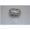 Image 1 : 12.4 CTW CZ RING .925 STERLING SILVER