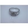 Image 1 : 21.0 CTW CZ RING .925 STERLING SILVER