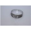 Image 1 : 16.6 CTW CZ RING .925 STERLING SILVER