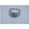 Image 1 : 25.5 CTW CZ RING .925 STERLING SILVER