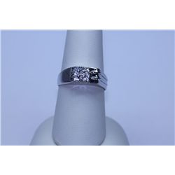 15.65 CTW CZ RING .925 STERLING SILVER