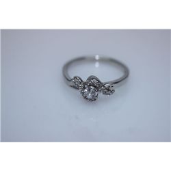 11.6 CTW CZ RING .925 STERLING SILVER