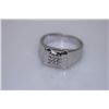 Image 1 : 25.3 CTW CZ RING .925 STERLING SILVER