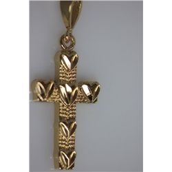 14K GOLD PLATED RELIGIOUS SYMBOL PENDANT