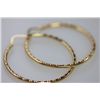 Image 2 : 14K GOLD PLATED HOOP EARRINGS