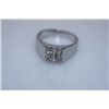 Image 1 : 20.2 CTW CZ RING .925 STERLING SILVER