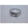 Image 1 : 18.3 CTW CZ RING .925 STERLING SILVER