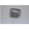 Image 1 : 16.5 CTW CZ RING .925 STERLING SILVER