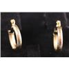 Image 2 : 14K GOLD PLATED HOOP EARRING