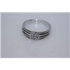 Image 1 : 16.8 CTW CZ RING .925 STERLING SILVER