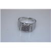 Image 1 : 14.9 CTW CZ RING .925 STERLING SILVER