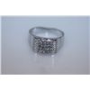 Image 1 : 19.4 CTW CZ RING .925 STERLING SILVER