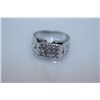 Image 1 : 21.8 CTW CZ RING .925 STERLING SILVER