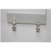 Image 2 : 14K GOLD PLATED CZ SMALL EARRINGS